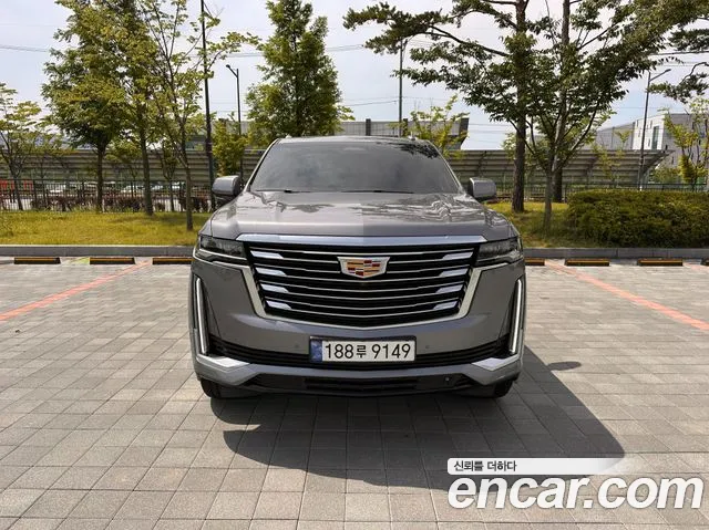Cadillac Escalade 5th Generation 2022 Серый из Кореи