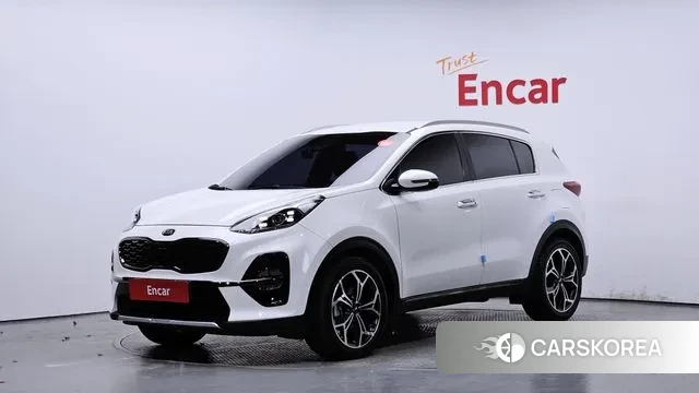 Kia Sportage The Bold 2019 Белый из Кореи