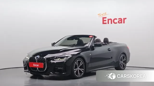 BMW 4 Series (G22) 2021 Черный из Кореи