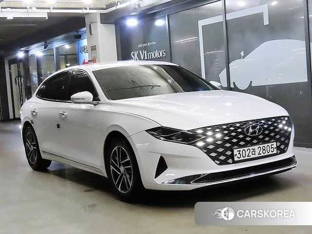 Hyundai The New Grandeur IG 2020 Белый из Кореи
