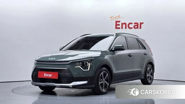 Kia Di Ol Nu Niro 2022 Зеленый из Кореи