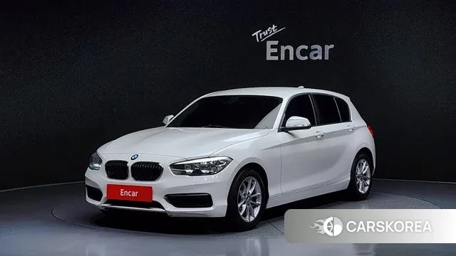 BMW 1 Series (F20) 2018 Белый из Кореи