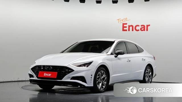 Hyundai Sonata (DN8) 2021 Белый из Кореи