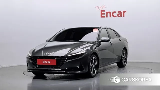 Hyundai Avante (CN7) 2021 Серый из Кореи