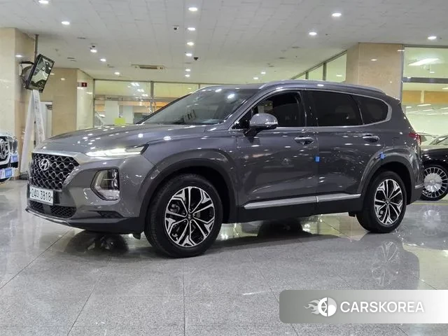 Hyundai Santa Fe TM 2018 Серый из Кореи