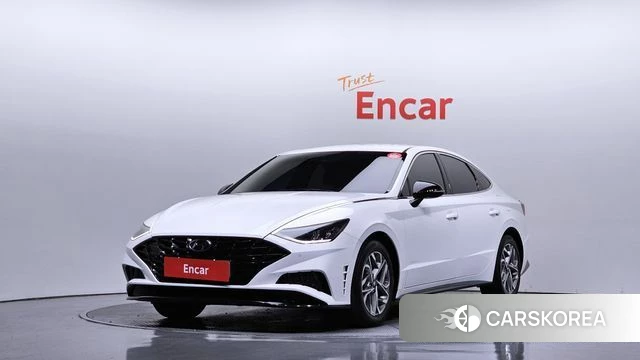 Hyundai Sonata (DN8) 2022 Белый из Кореи