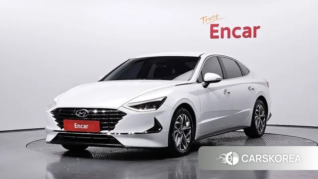 Hyundai Sonata (DN8) 2019 Белый из Кореи
