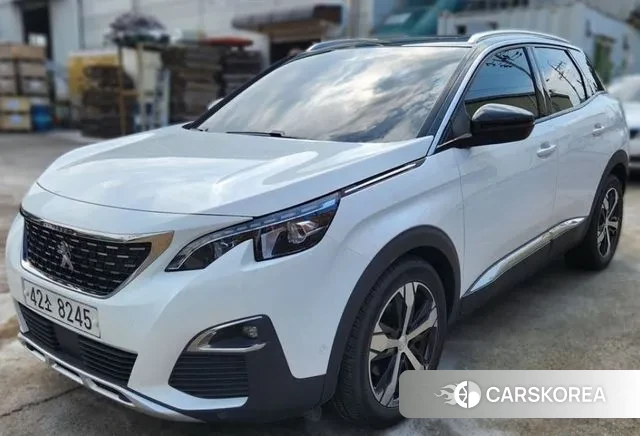 Peugeot 3008 second generation 2018 Белый из Кореи