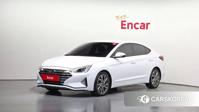 Hyundai The New Avante AD 2019 Белый из Кореи