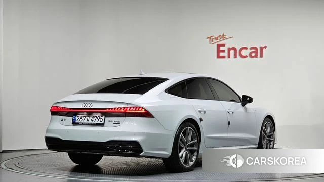 Audi A7 (4K) 2023 Белый из Кореи
