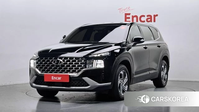 Hyundai The New Santa Fe 2023 Черный из Кореи