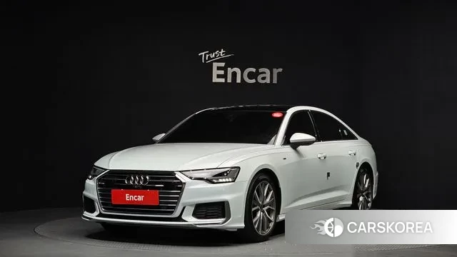 Audi A6 (C8) 2023 Белый из Кореи