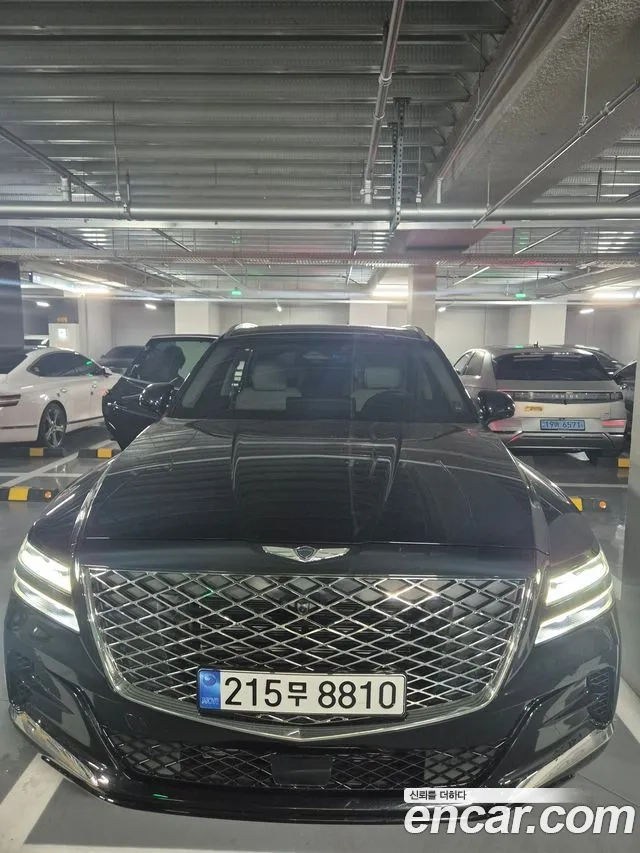 Genesis GV80 2022 Черный из Кореи