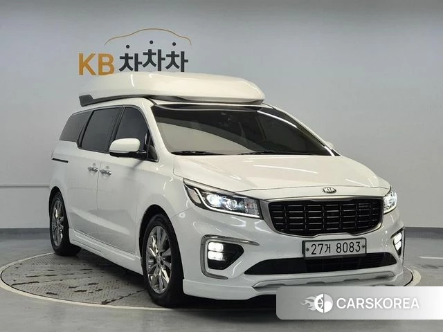 Kia The New Carnival 2018 Белый из Кореи