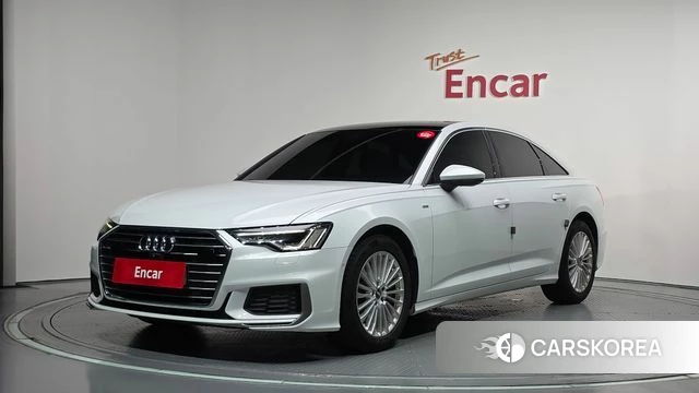 Audi A6 (C8) 2021 Белый из Кореи