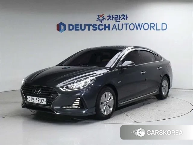 Hyundai Sonata New Rise Hybrid 2019 Серый из Кореи