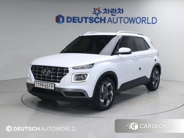 Hyundai Venue 2021 Белый из Кореи