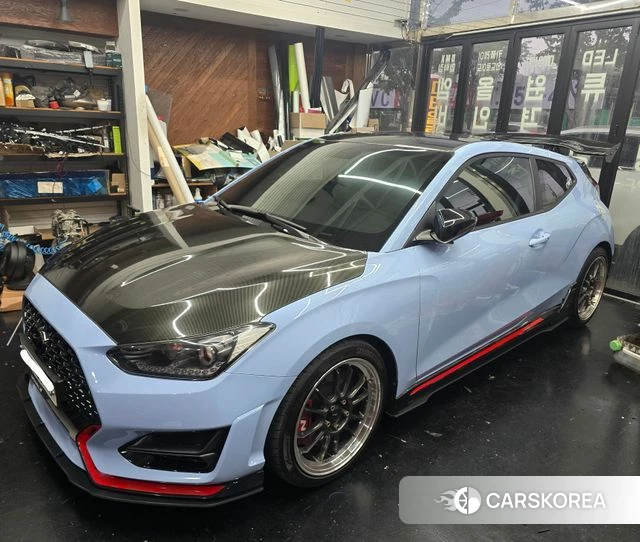 Hyundai Veloster (JS) 2018 Синий из Кореи