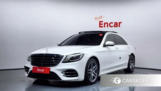 Mercedes-Benz S-Class W222 2019 Белый из Кореи