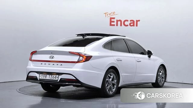 Hyundai Sonata (DN8) 2019 Белый из Кореи