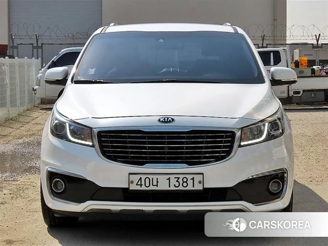 Kia All New Carnival 2018 Белый из Кореи