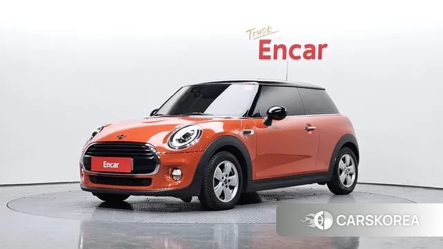 Mini Cooper 2019 Оранжевый из Кореи