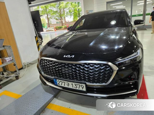 Kia The New K9 2nd generation 2021 Черный из Кореи