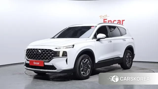 Hyundai The New Santa Fe 2022 Белый из Кореи