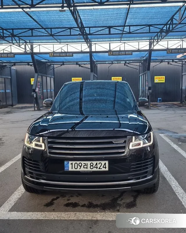 Land Rover Range Rover 4th Generation 2020 Черный из Кореи