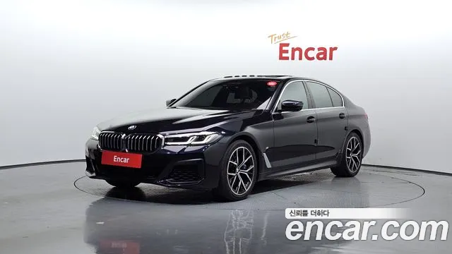 BMW 5 Series (G30) 2021 Черный из Кореи