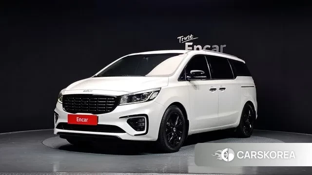 Kia The New Carnival 2019 Белый из Кореи