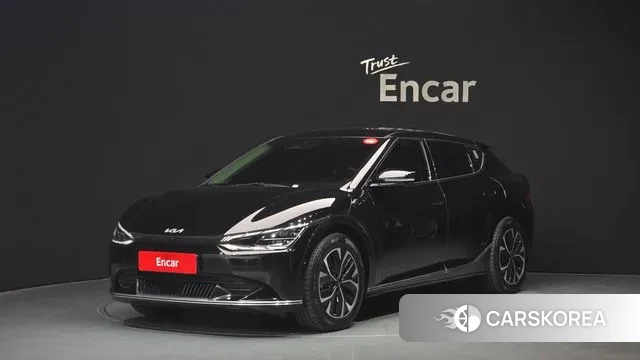 Kia EV6 2022 Черный из Кореи