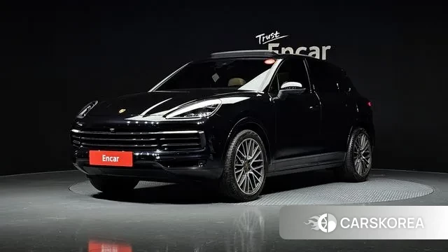 Porsche Cayenne (PO536) 2020 Черный из Кореи