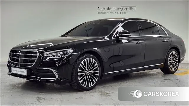 Mercedes-Benz S-Class W223 2023 Черный из Кореи