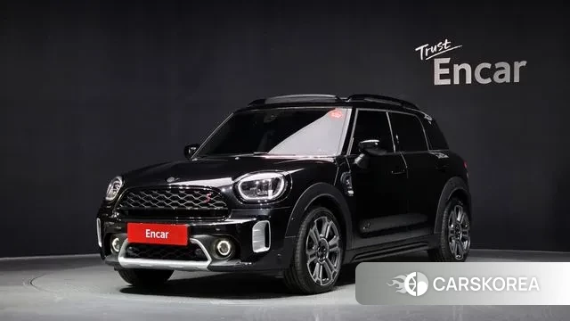 Mini Cooper S Countryman 2022 Черный из Кореи