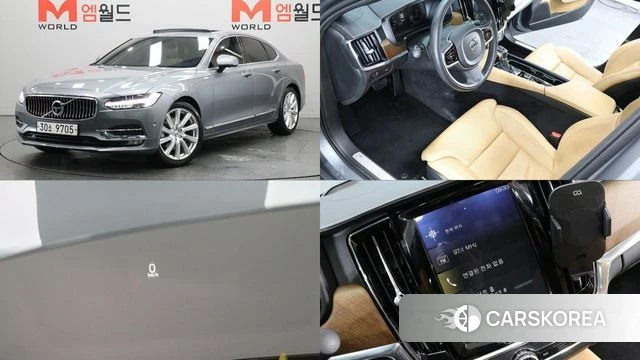 Volvo S90 2019 Серый из Кореи