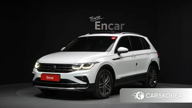 Volkswagen Tiguan second Generation 2023 Белый из Кореи