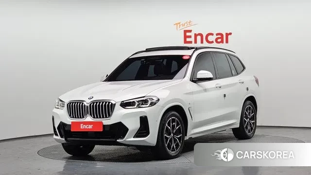 BMW X3 (G01) 2021 Белый из Кореи