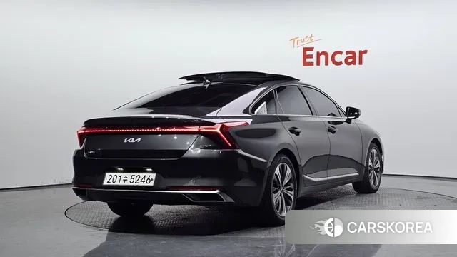 Kia K8 2021 Серый из Кореи