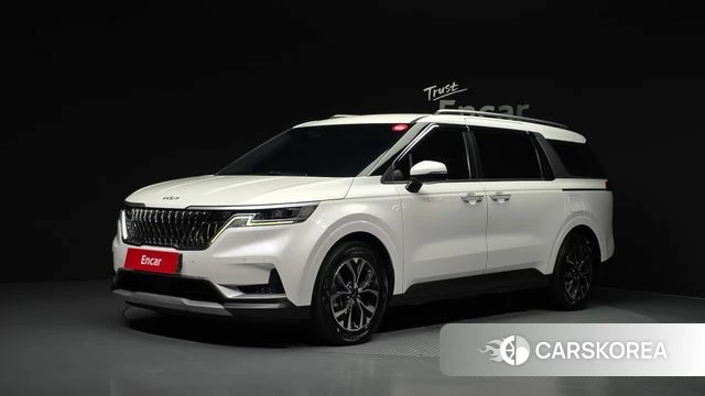 Kia Carnival 4th generation 2021 Белый из Кореи