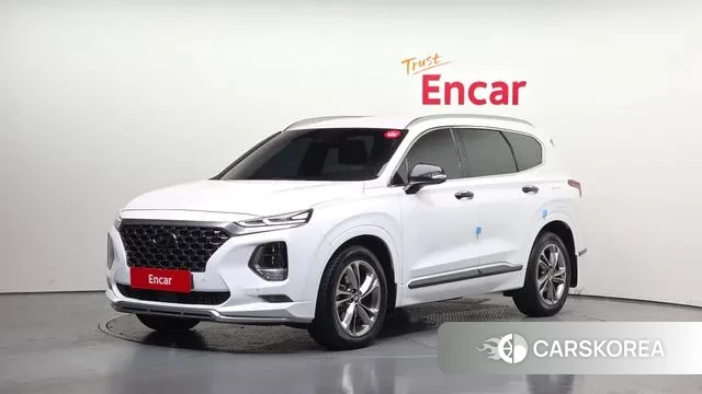 Hyundai Santa Fe TM 2019 Белый из Кореи