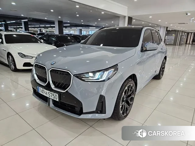 BMW X3 (G45) 2025 Светло-серебряный цвет из Кореи
