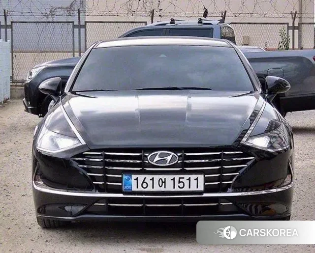 Hyundai Sonata (DN8) 2019 Черный из Кореи