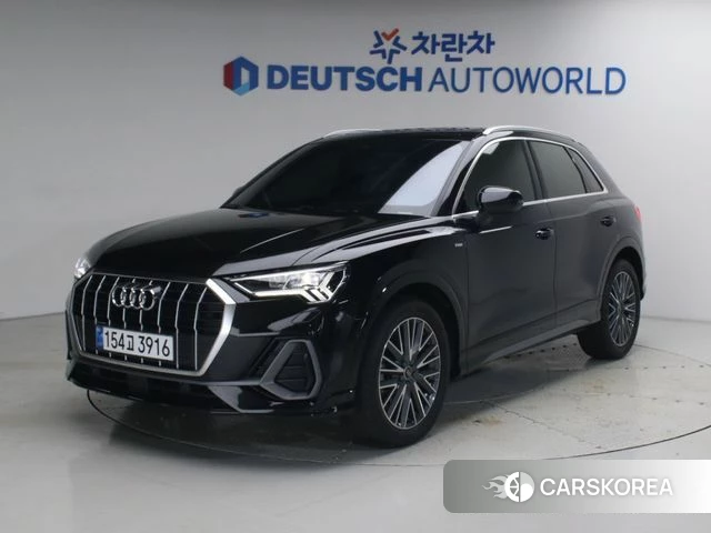 Audi Q3 (F3) 2023 Черный из Кореи