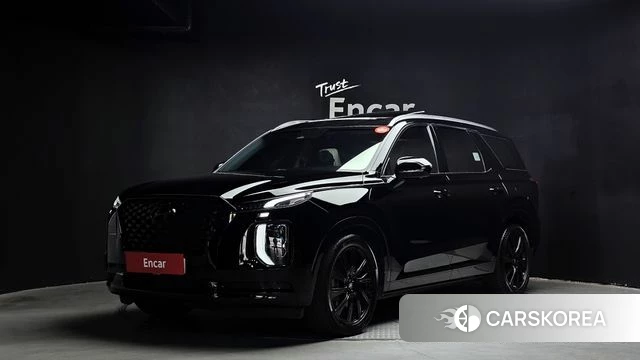 Hyundai Palisade 2021 Черный из Кореи