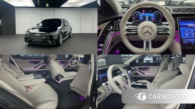 Mercedes-Benz S-Class W223 2026 Черный из Кореи