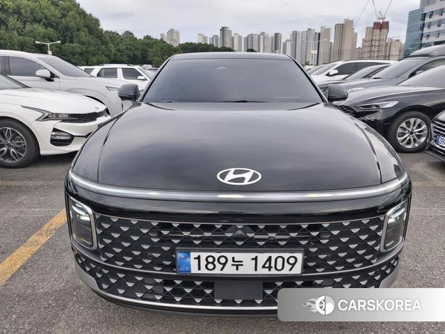 Hyundai Grandeur (GN7) 2023 Черный из Кореи