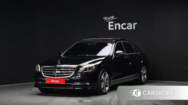 Mercedes-Benz S-Class W222 2018 Черный из Кореи