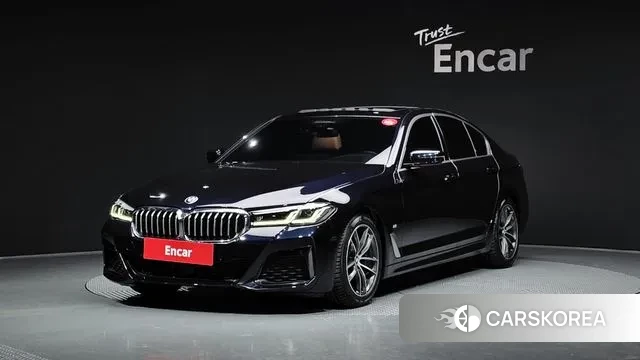 BMW 5 Series (G30) 2023 Черный из Кореи