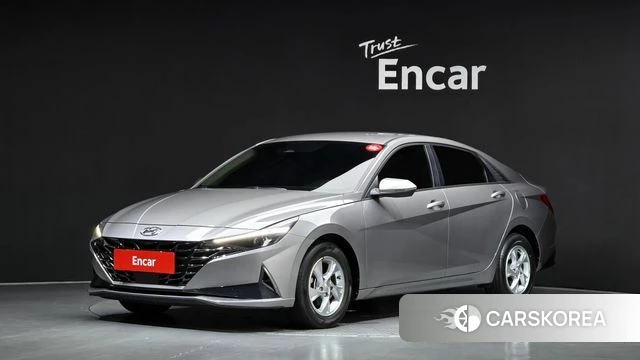 Hyundai Avante (CN7) 2021 Серый из Кореи